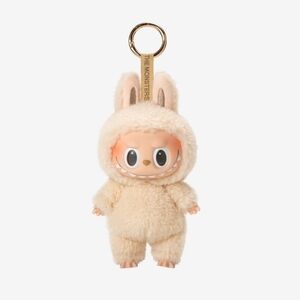 LABUBU - THE MONSTERS EXCITING MACARON Authentic (SOYMILK) Original Keychain